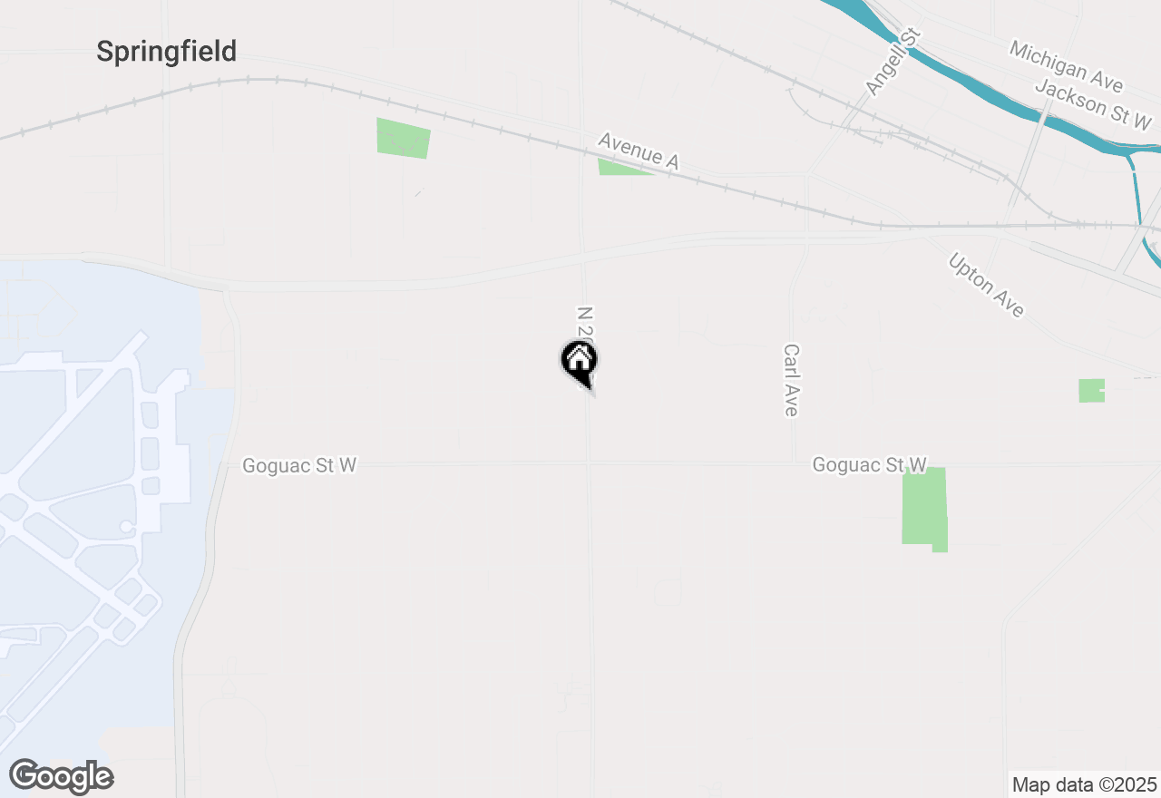 Map of 257 N 20th Street, Springfield, MI 49037