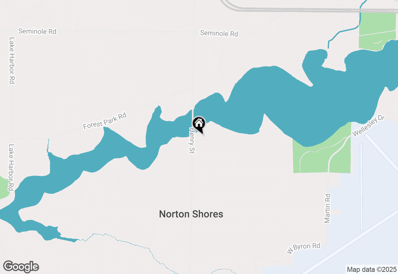 Map of 740 Bridgeview Bay Drive, Norton Shores, MI 49441