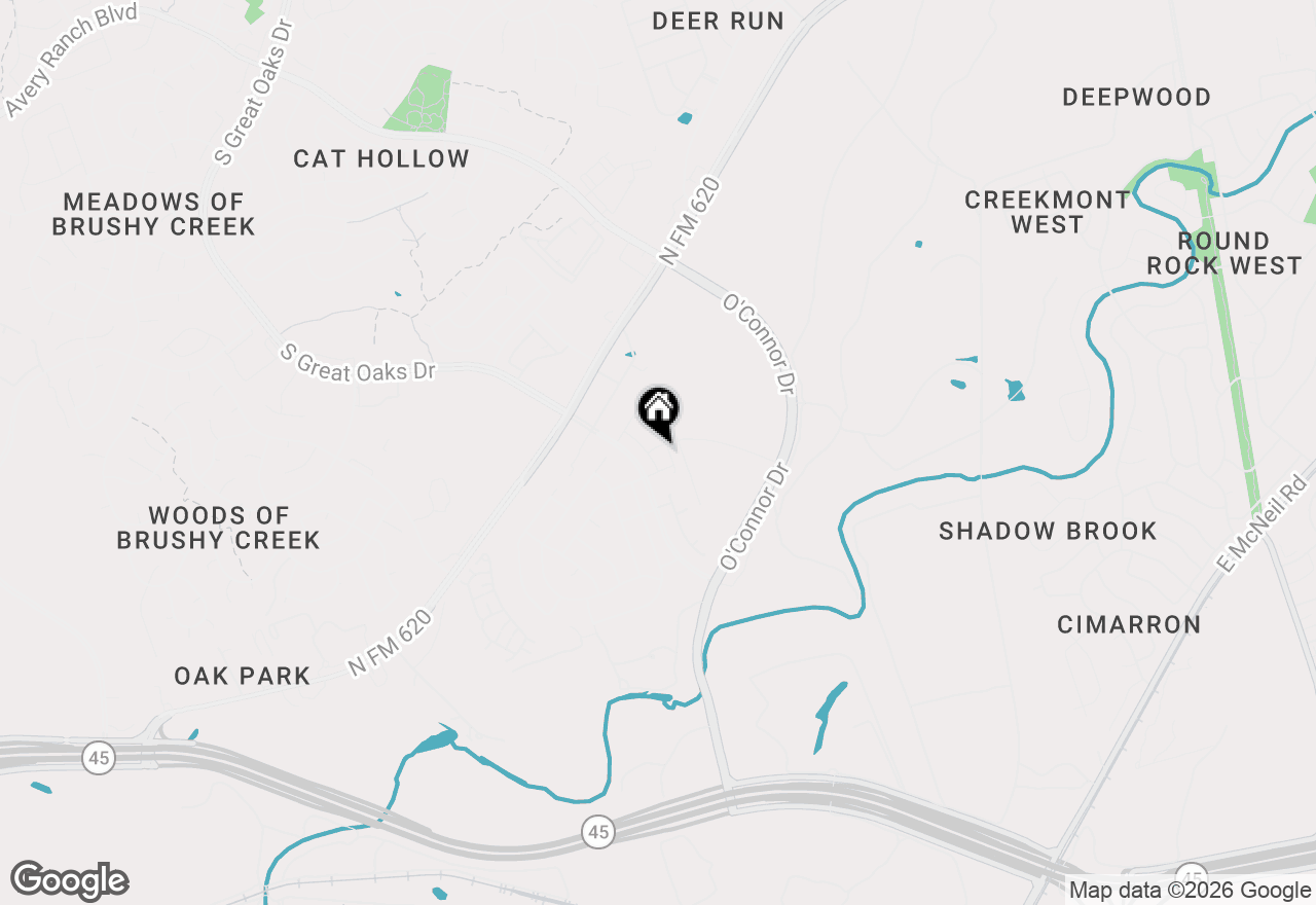 Map of 104 Binnacle Dr, Round Rock, TX 78681