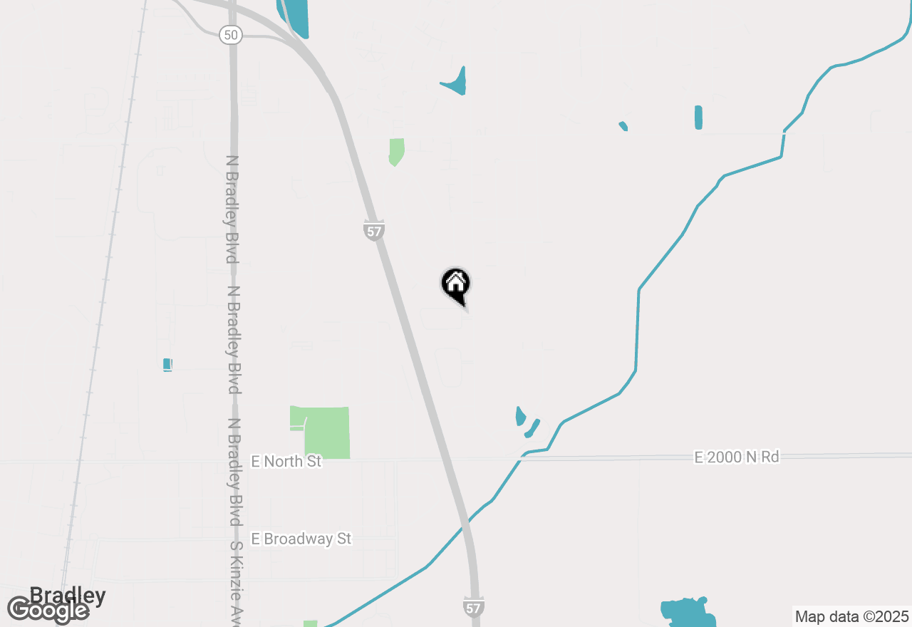 Map of 6 Old Farm North Court, Bradley, IL 60915