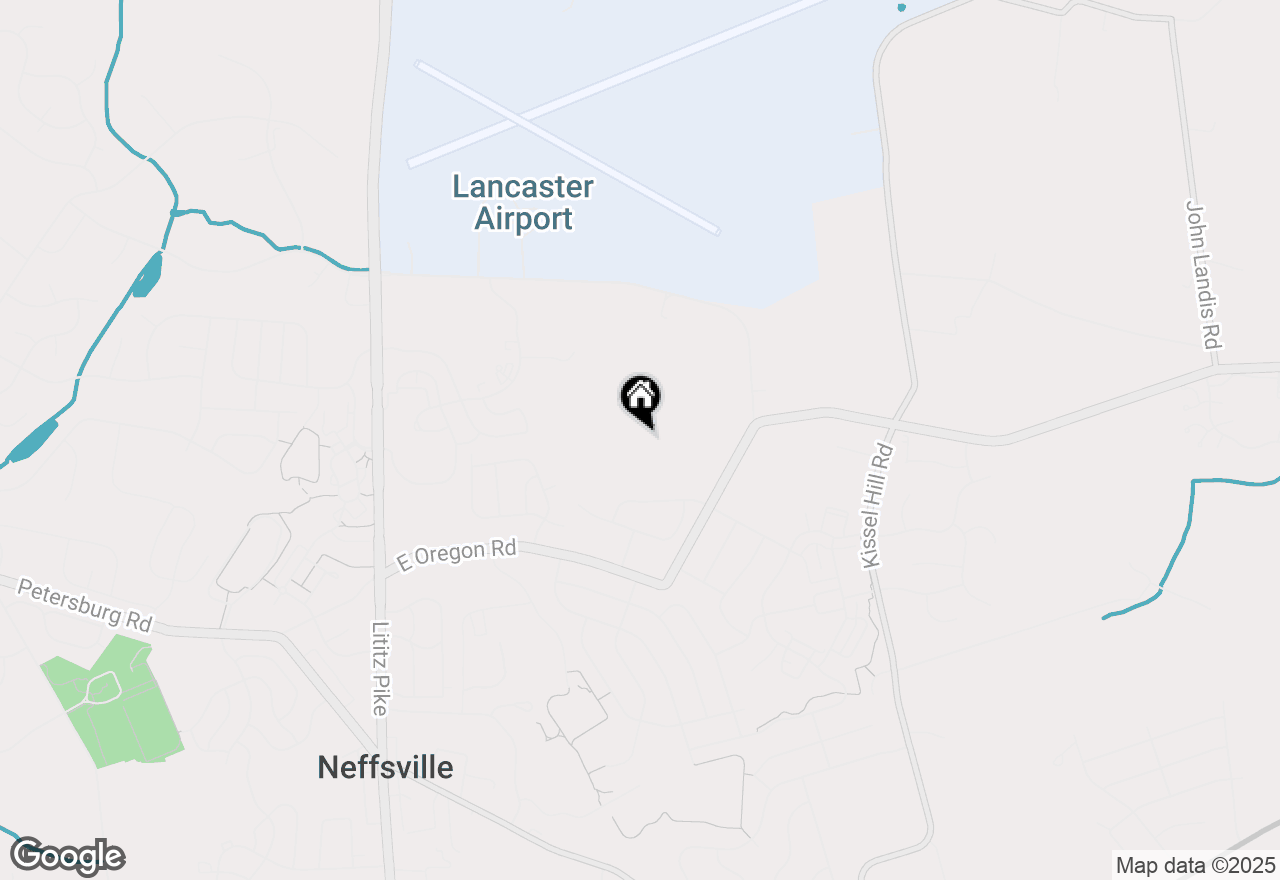 Map of 495 E Oregon Road #10K, Lititz, PA 17543