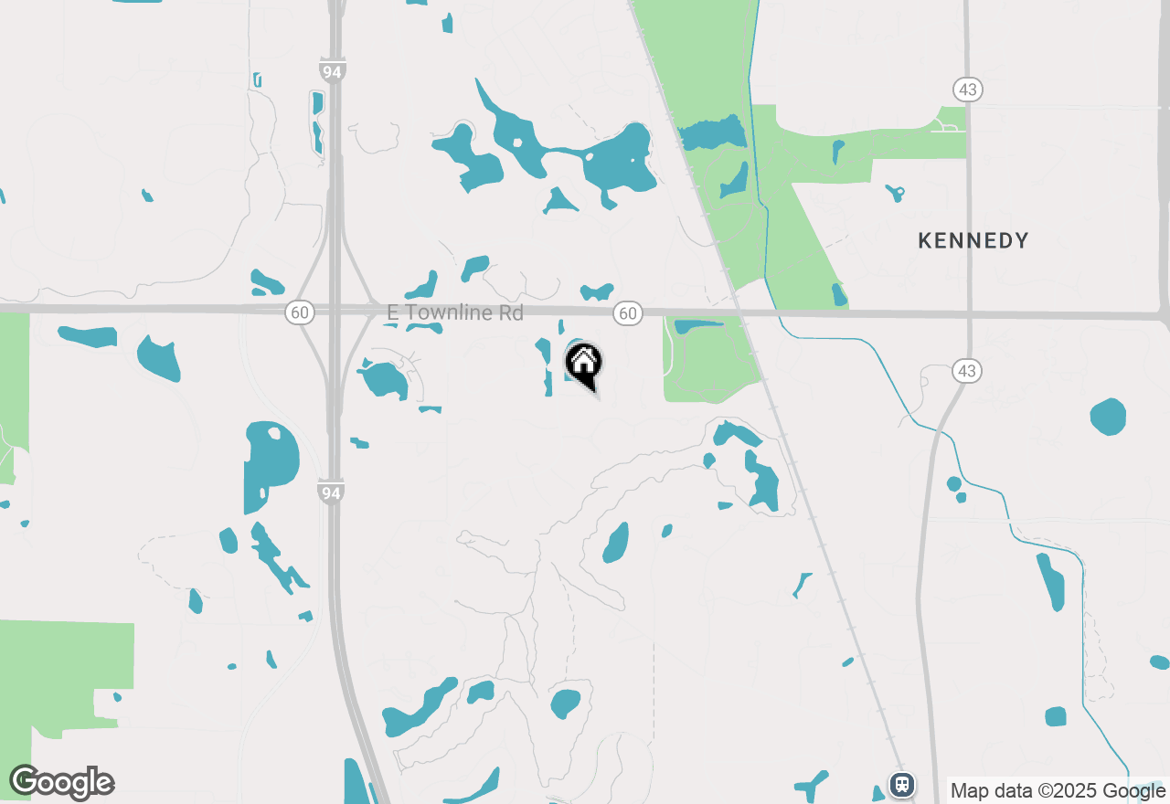 Map of 1745 W Newport Court, Lake Forest, IL 60045