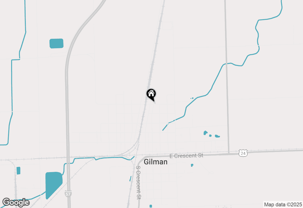Map of 103 E 6th Street, Gilman, IL 60938