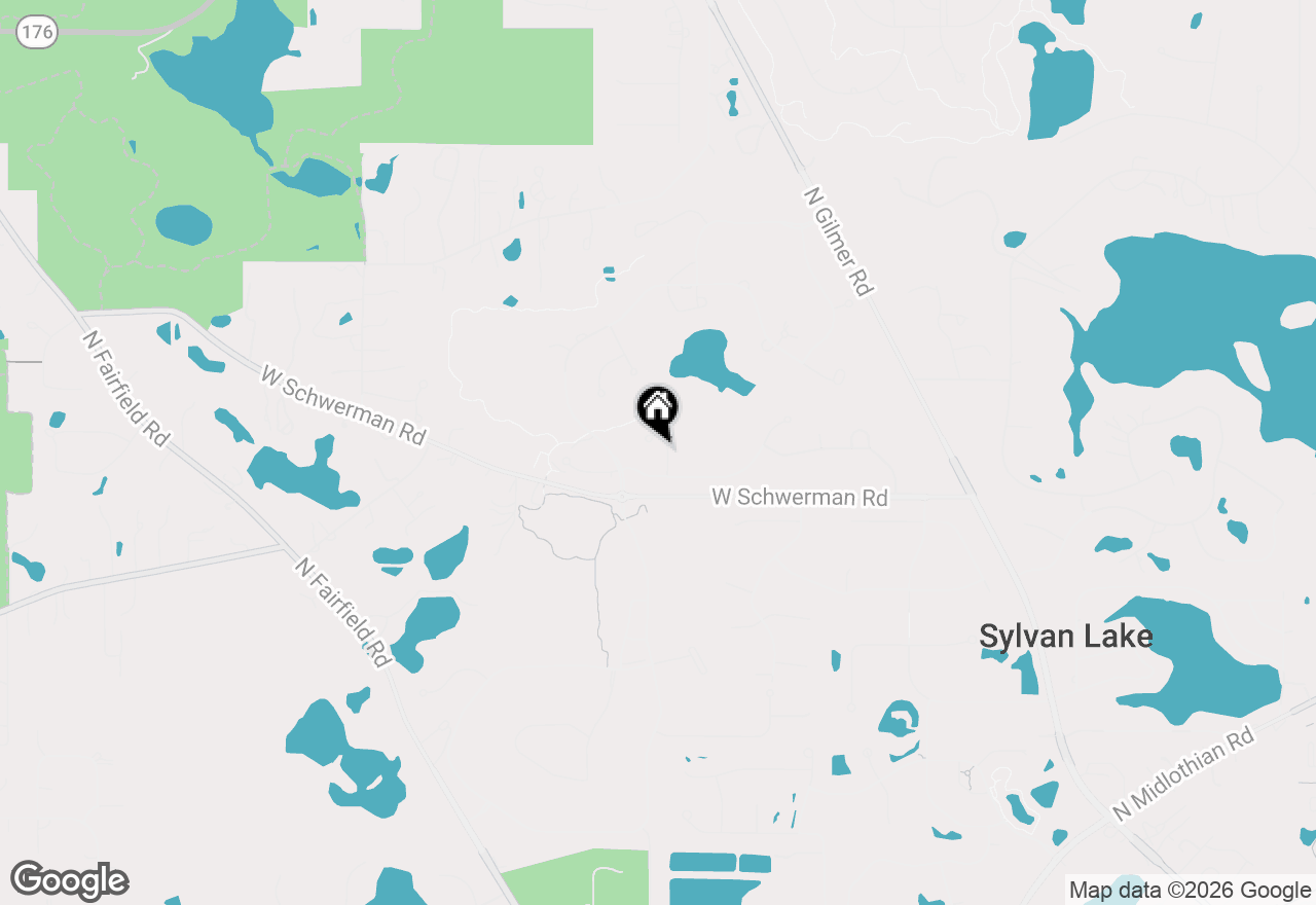 Map of 3 Turnbury Court, Hawthorn Woods, IL 60047