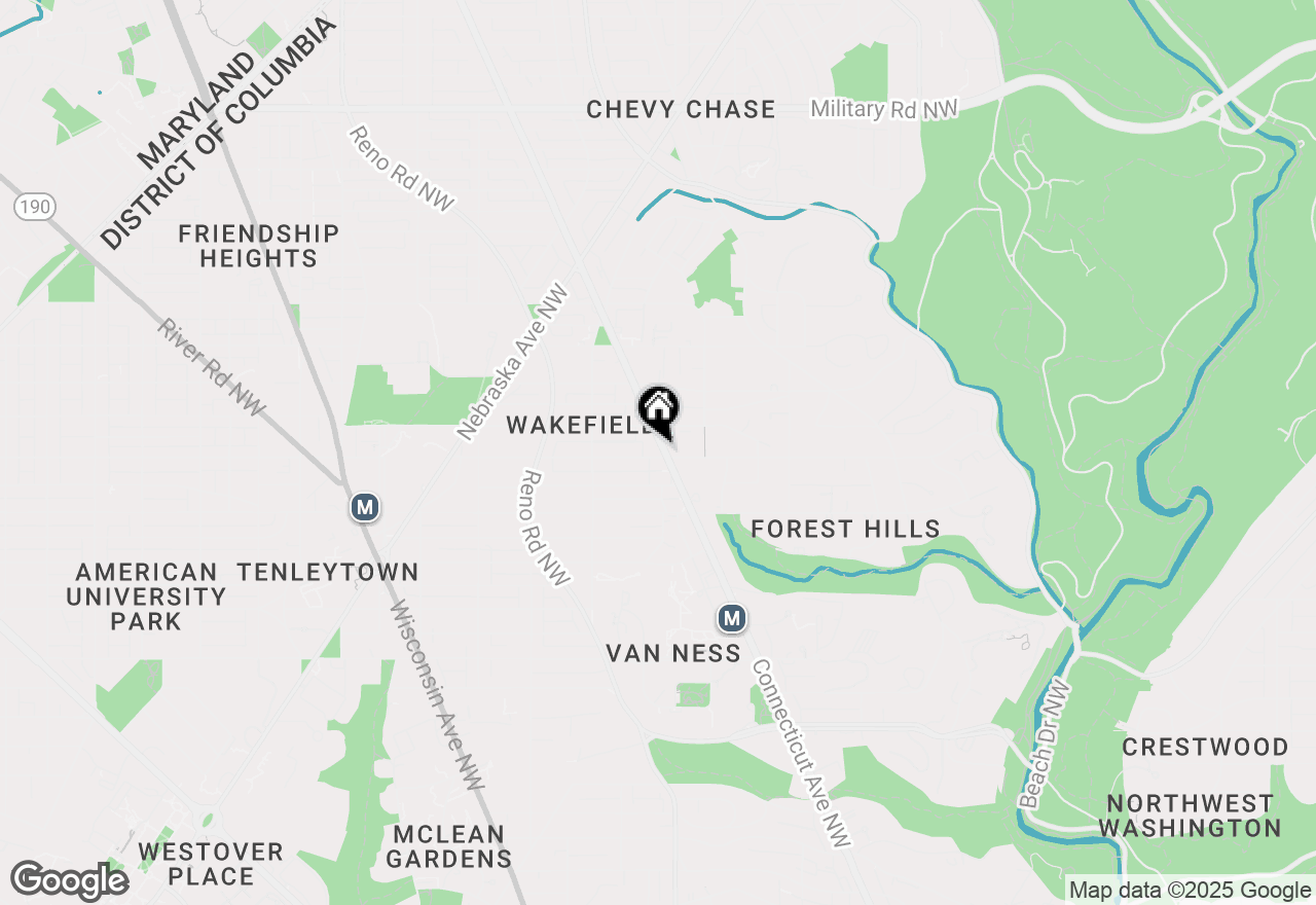 Map of 4600 Connecticut Avenue Nw #211, Washington, DC 20008