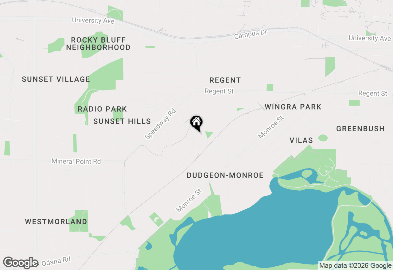Map of 434 Virginia Terrace, Madison, WI 53726