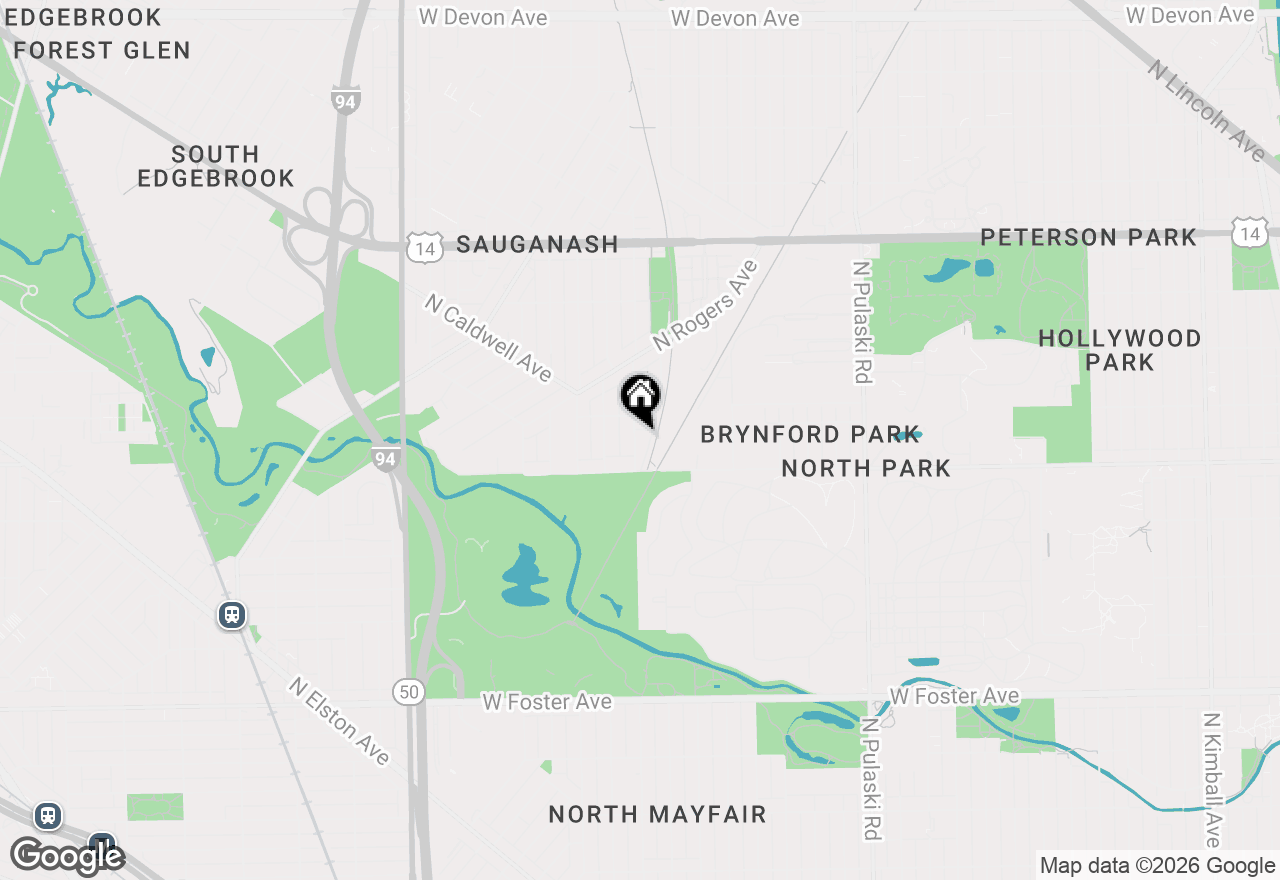Map of 5635 N Kostner Avenue, Chicago, IL 60646