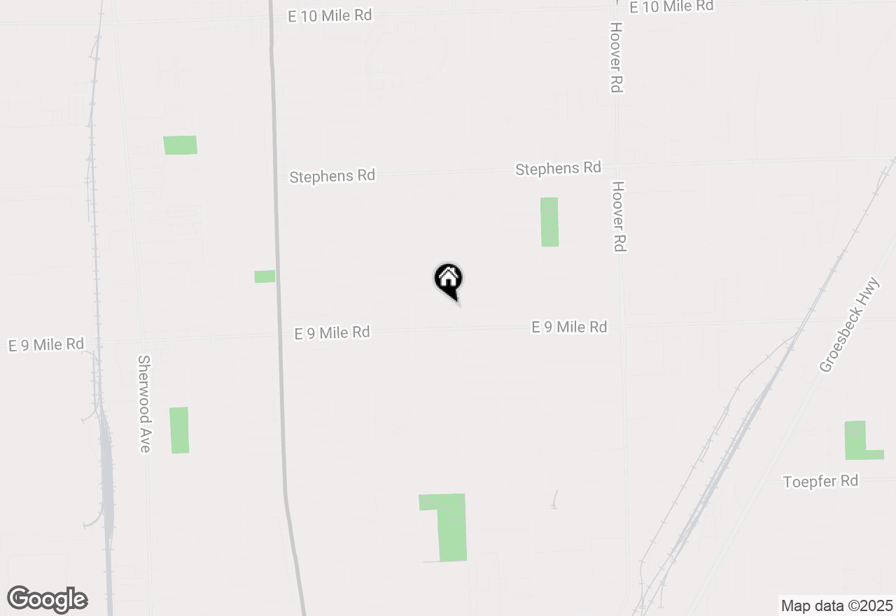 Map of 8717 Paige Avenue, Warren, MI 48089