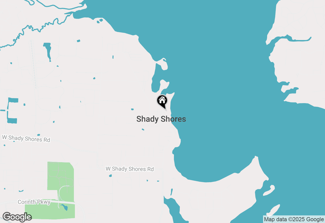 Map of 301 E 8th Street, Shady Shores, TX 76208