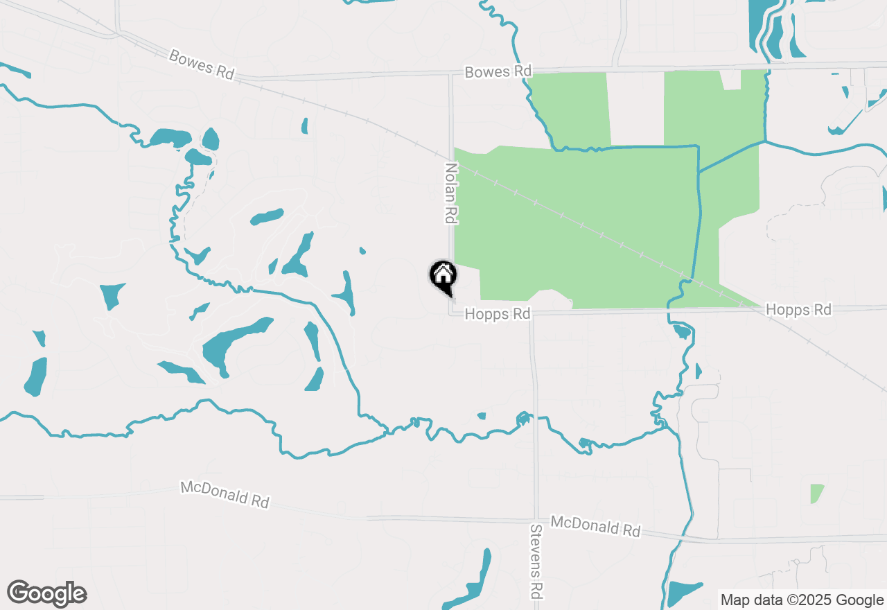 Map of 38W530 Hopps Road, Elgin, IL 60124