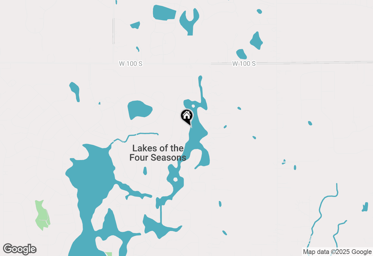 Map of 1586 Sunnyslope Drive, Crown Point, IN 46307
