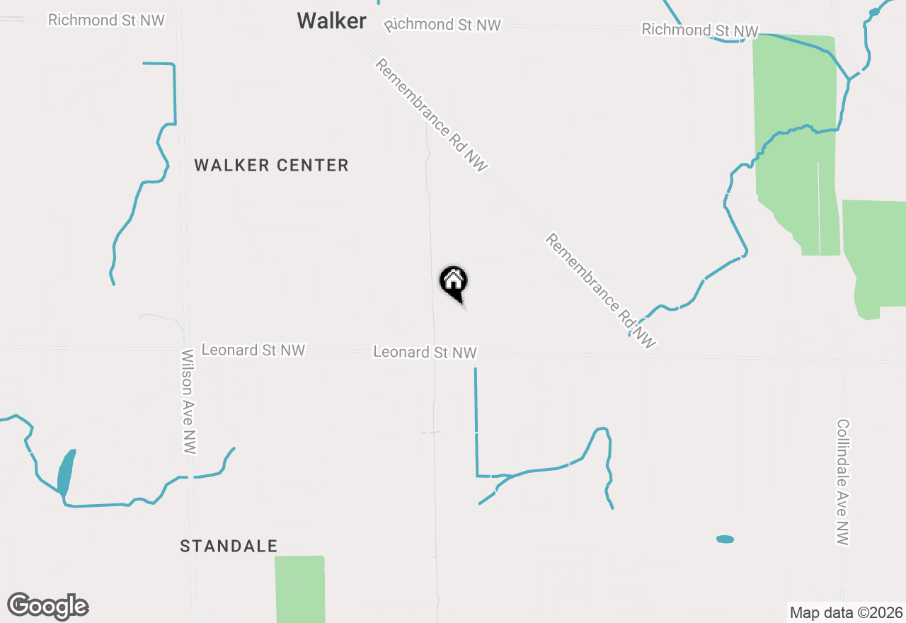 Map of 1229 Maplerow Avenue Nw, Grand Rapids, MI 49534