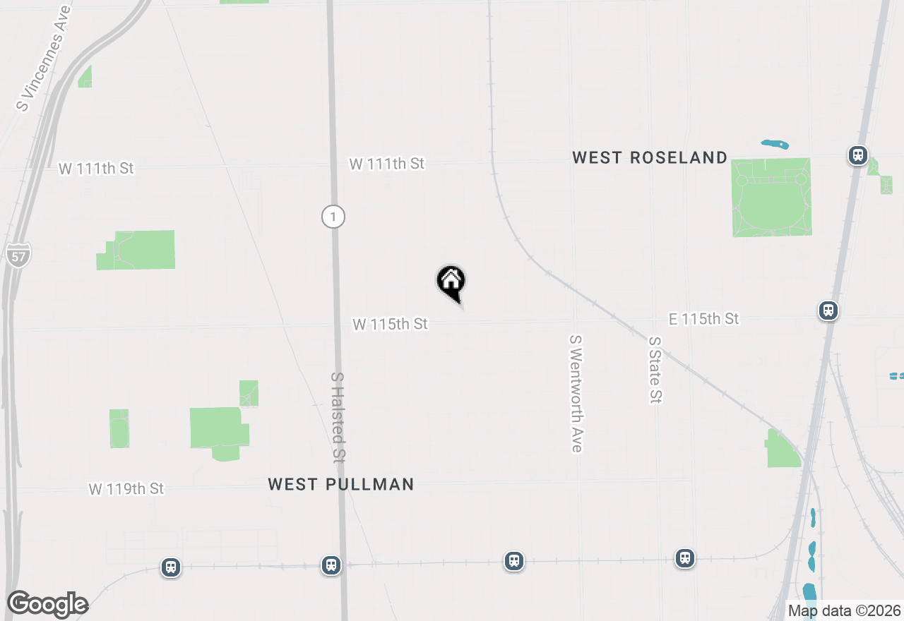 Map of 11442 S Normal Avenue, Chicago, IL 60628
