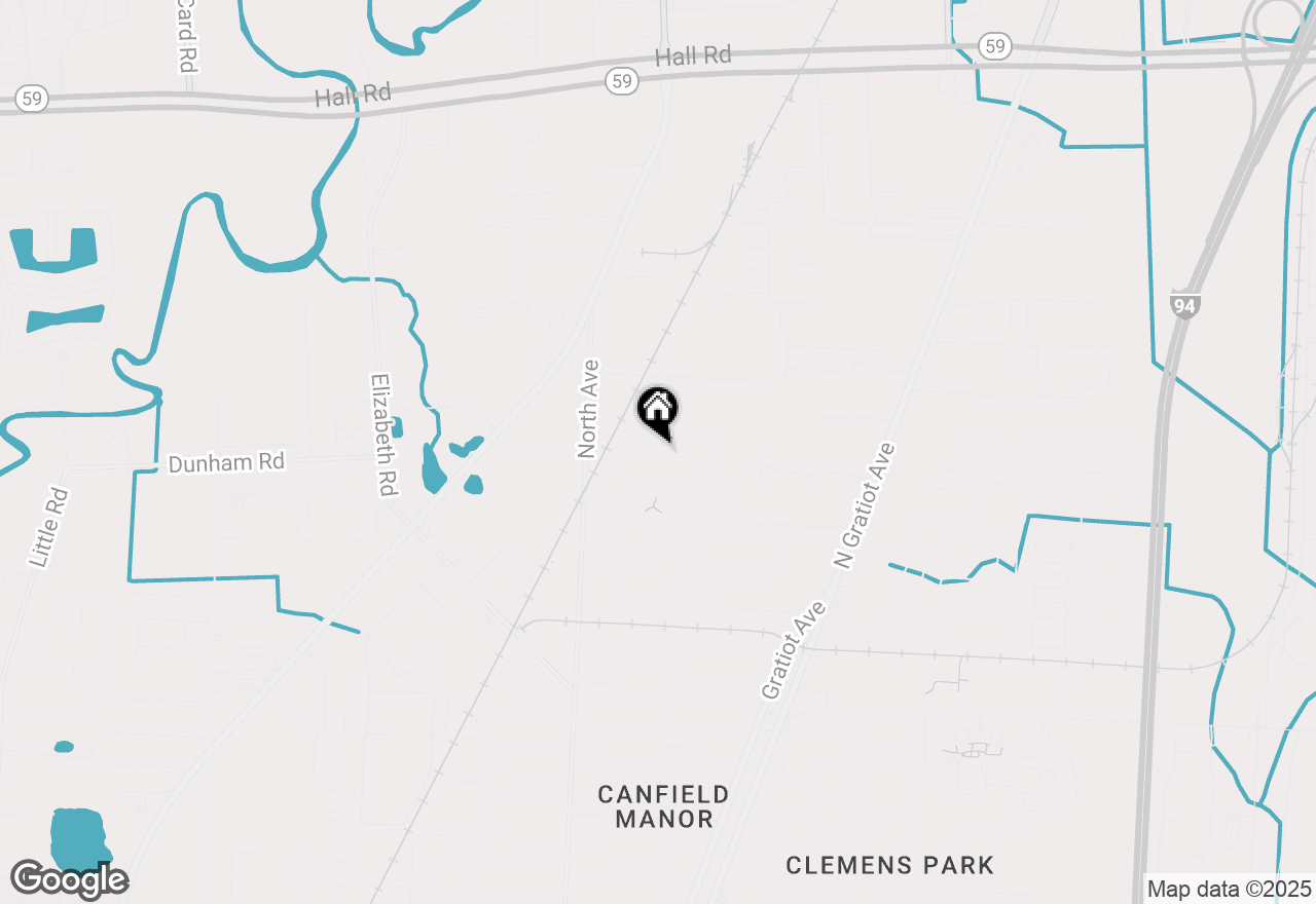 Map of 23157 Grey Gables, Clinton Township, MI 48036