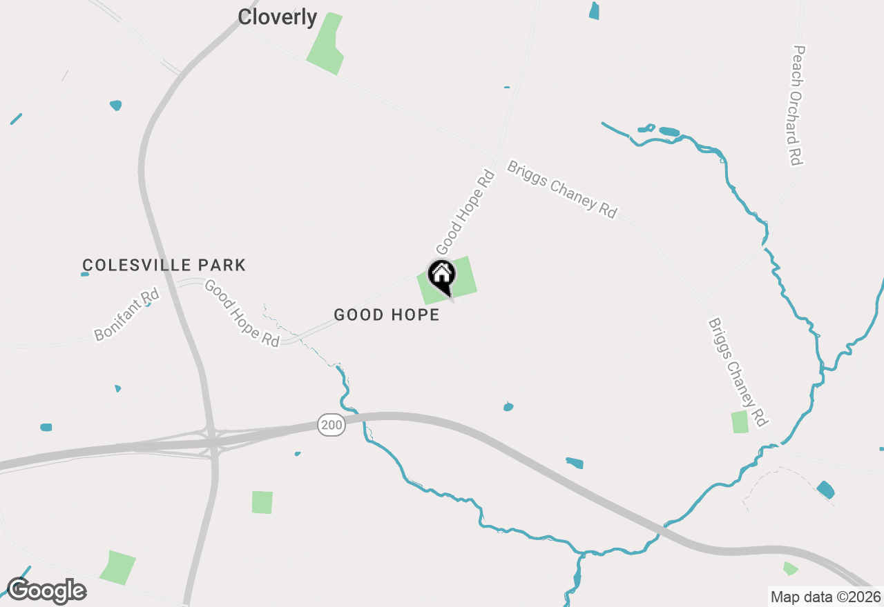 Map of 1401 Elm Grove Circle, Silver Spring, MD 20905