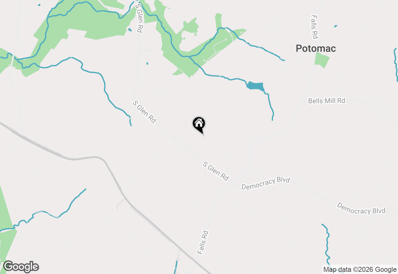 Map of 10712 Lockland Road, Potomac, MD 20854