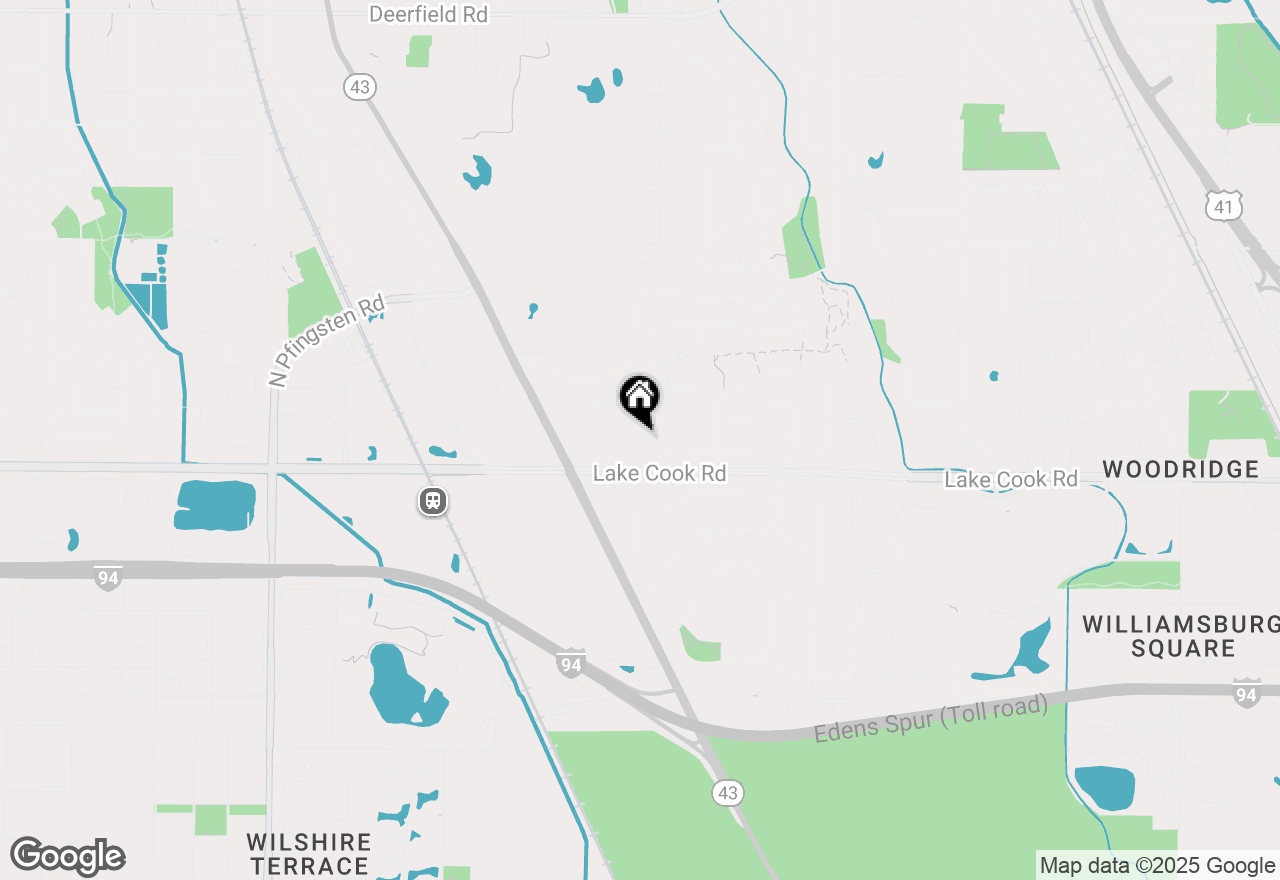 Map of 56 Ellendale Road, Deerfield, IL 60015