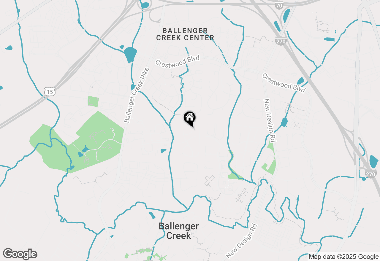 Map of 6810 Morrow Way, Frederick, MD 21703