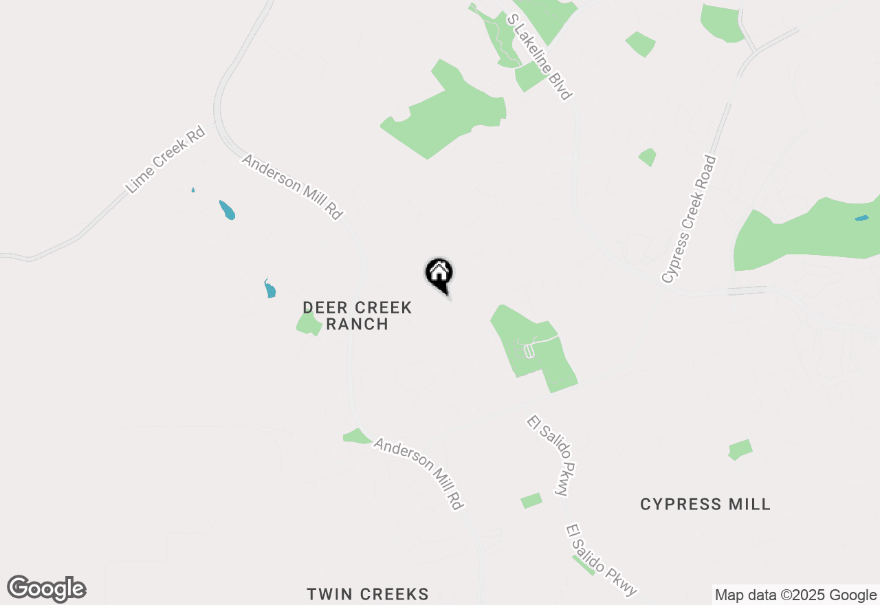 Map of 1603 Azalea Dr, Cedar Park, TX 78613