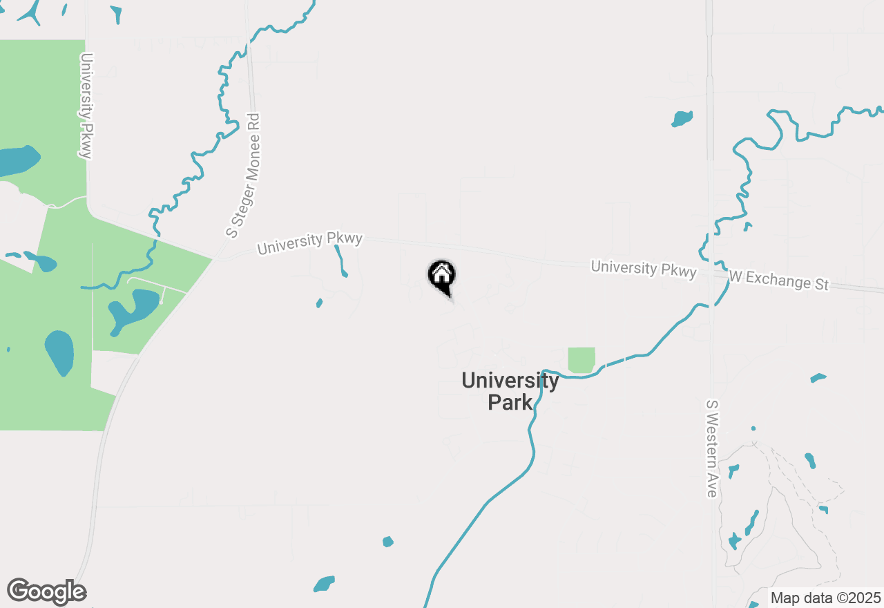 Map of 744 Manteca Court #4, University Park, IL 60484