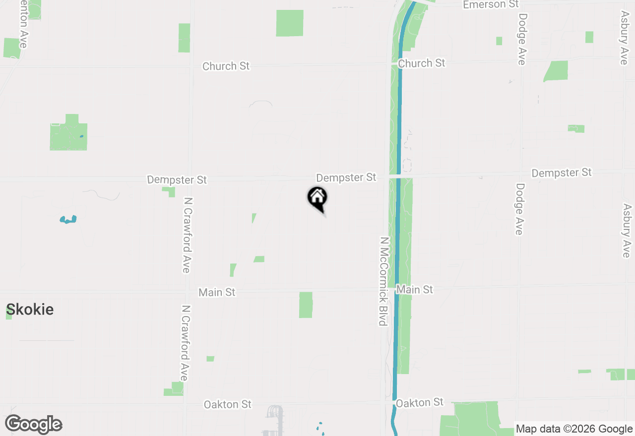 Map of 8635 Drake Avenue, Skokie, IL 60076