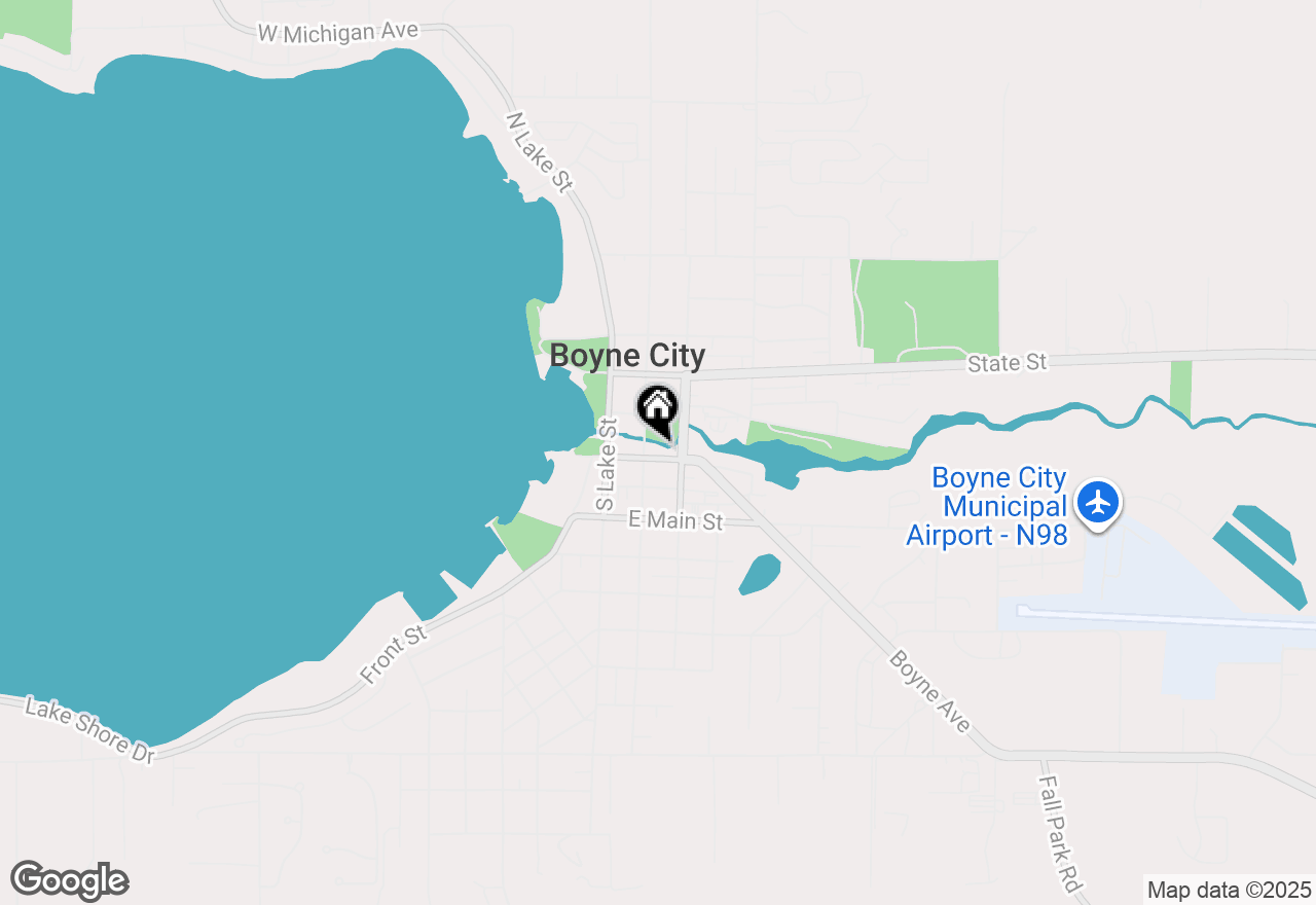 Map of 211 E Water Street, Boyne City, MI 49712