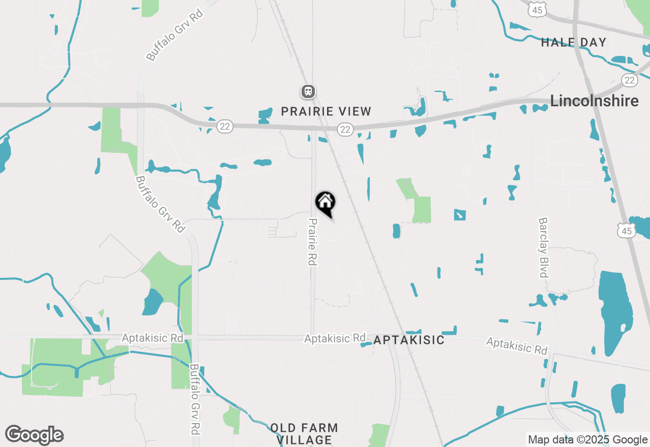 Map of 2292 Avalon Drive, Buffalo Grove, IL 60089