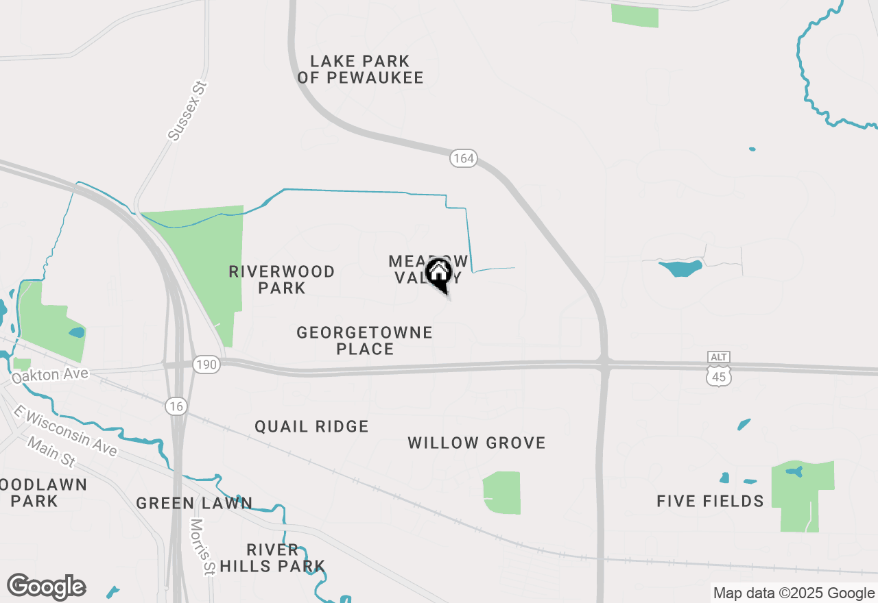 Map of 630 Westfield Way #3, Pewaukee, WI 53072