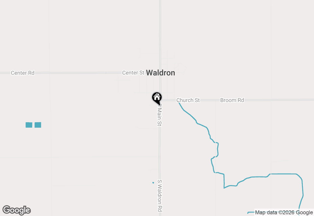 Map of 400 S Main Street, Waldron, MI 49288