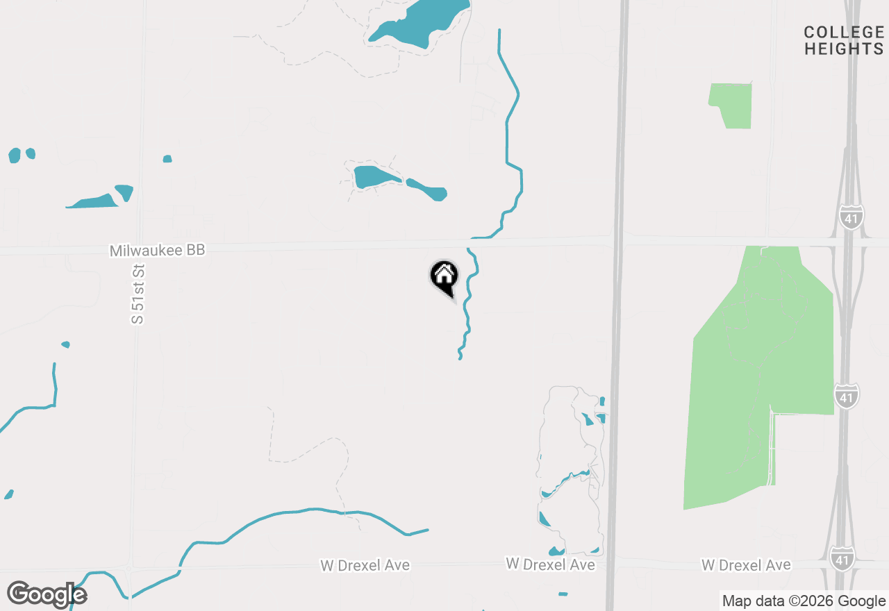 Map of 7245 S 35th St, Franklin, WI 53132