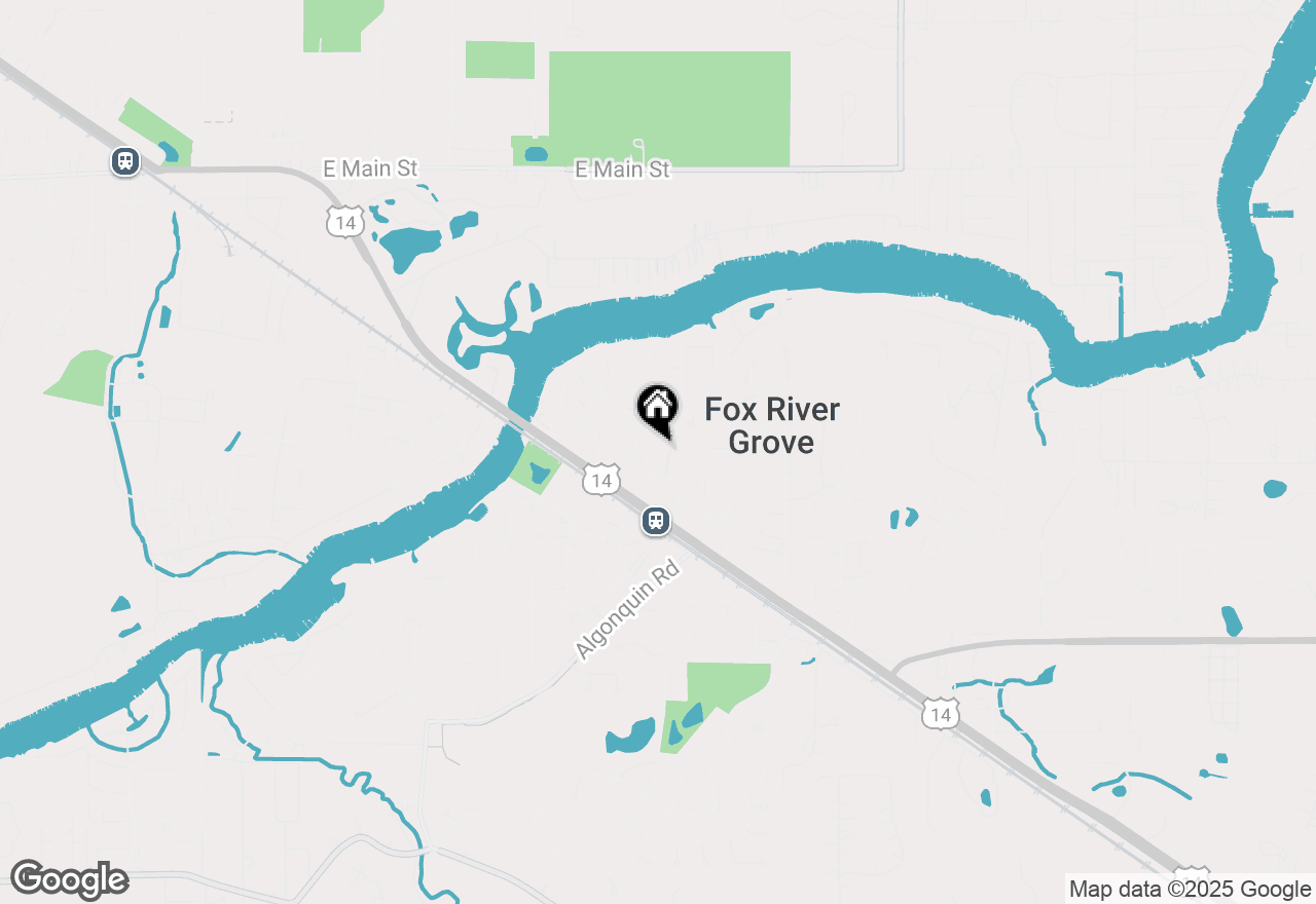 Map of 213 Lincoln Avenue, Fox River Grove, IL 60021