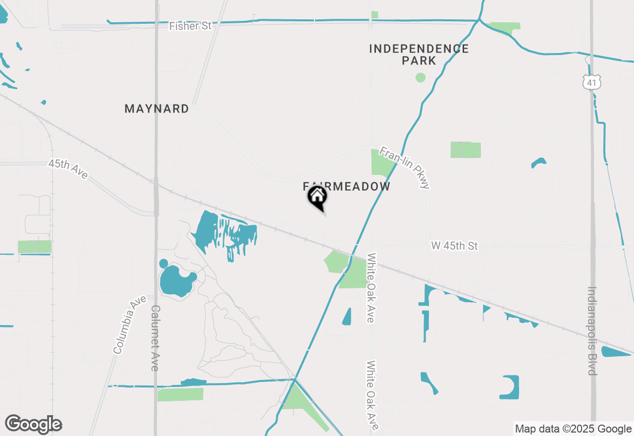 Map of 9600 Greenwood Avenue, Munster, IN 46321