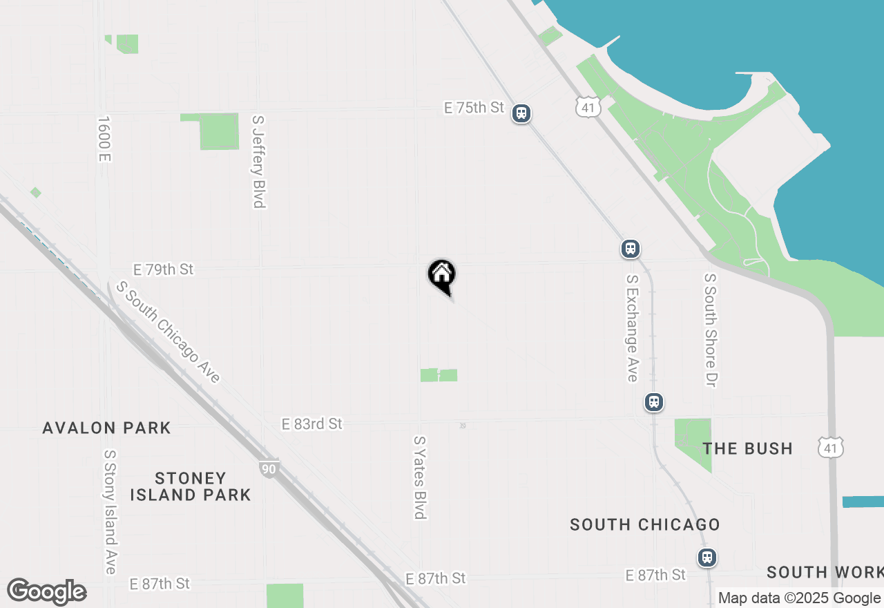 Map of 7963 S Phillips Avenue, Chicago, IL 60617
