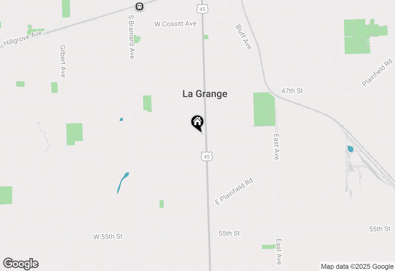 Map of 717 S Madison Avenue, La Grange, IL 60525