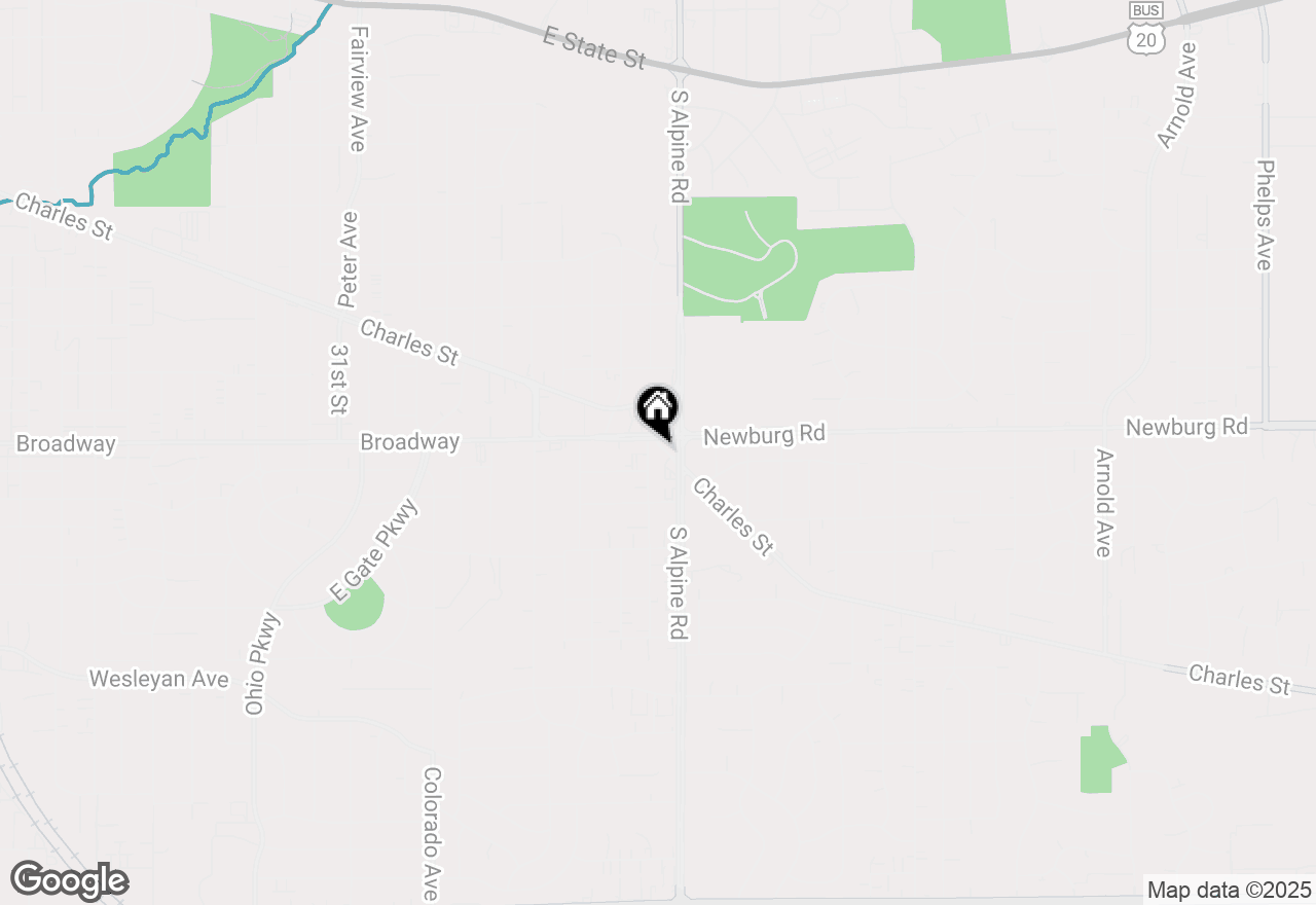 Map of 4425 Charles Street, Rockford, IL 61108