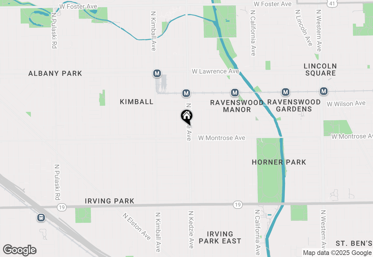 Map of 4432 N Kedzie Avenue, Chicago, IL 60625