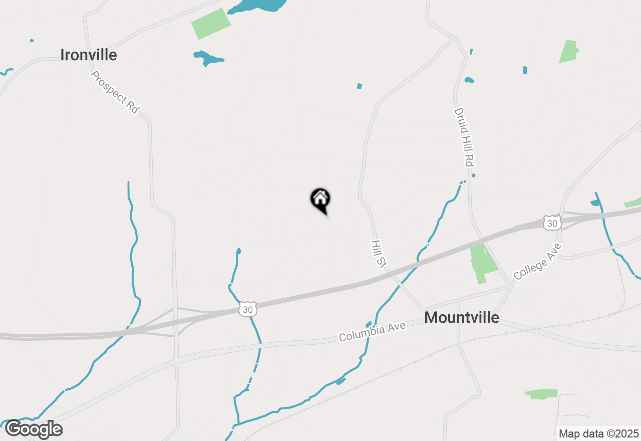 Map of 10 Georgetown Court, Mountville, PA 17554
