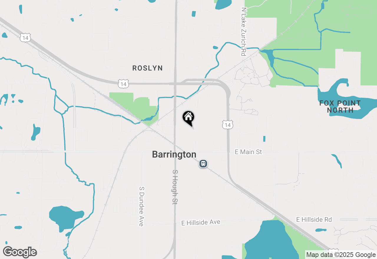 Map of 212 Washington Street, Barrington, IL 60010