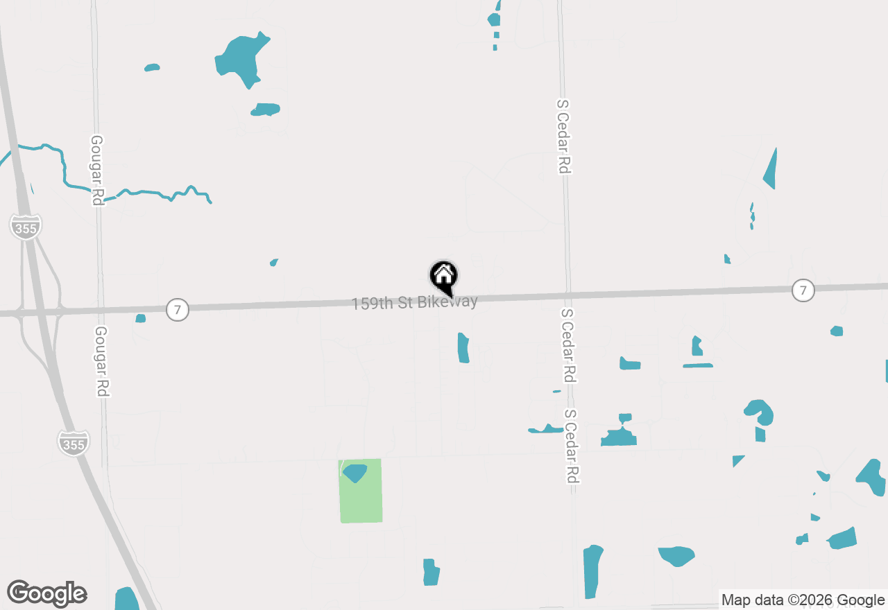 Map of 15911 S Codo Drive, Homer Glen, IL 60491