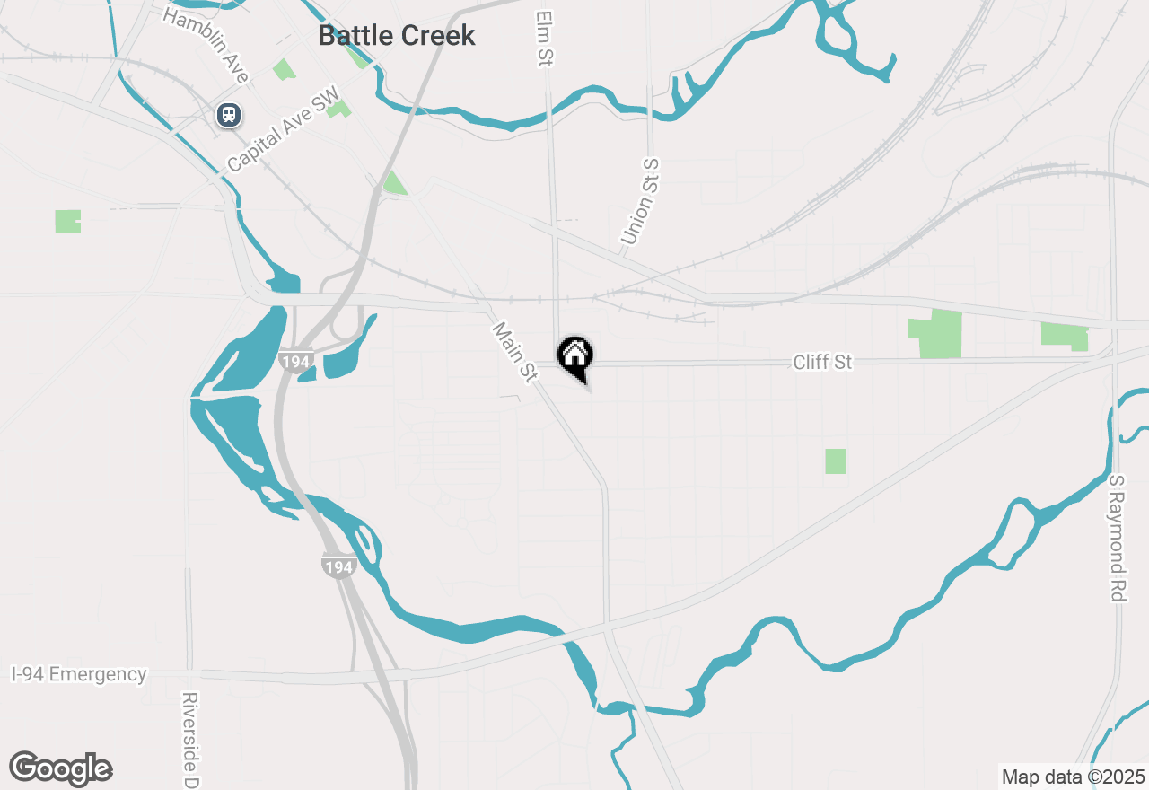 Map of 29 Lathrop Avenue, Battle Creek, MI 49014