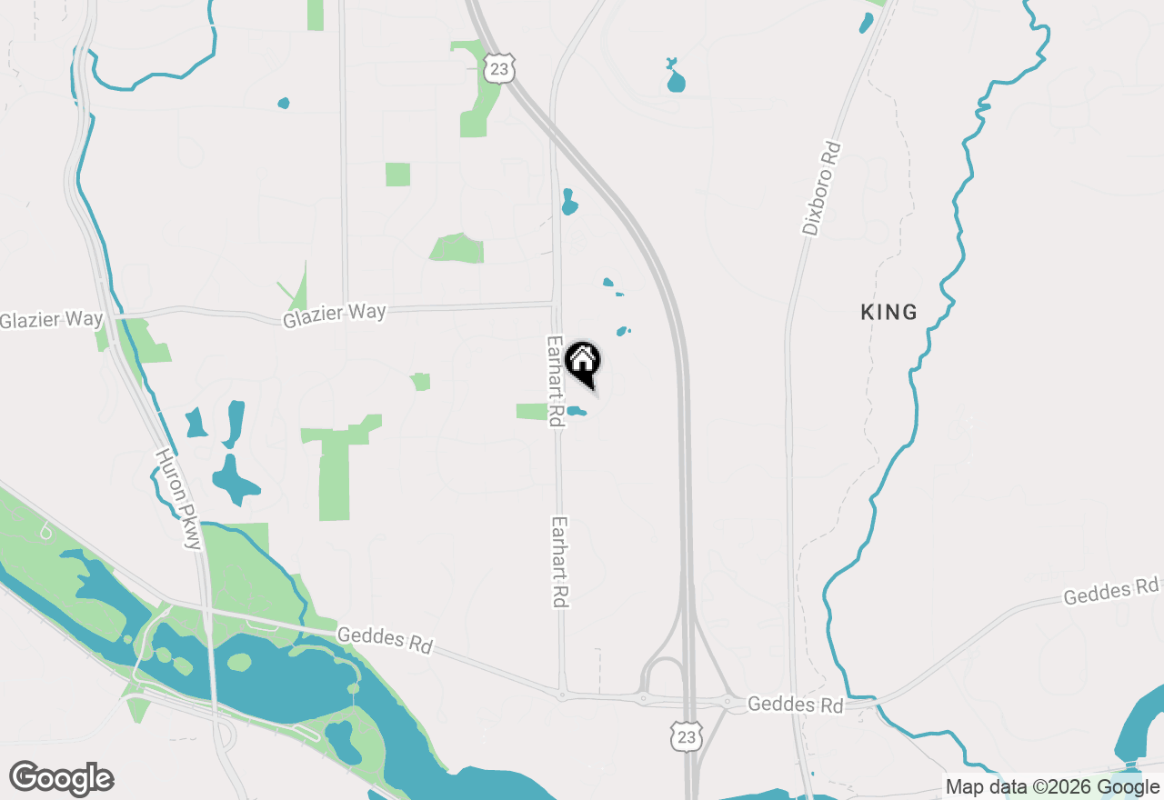Map of 826 Earhart Road, Ann Arbor, MI 48105