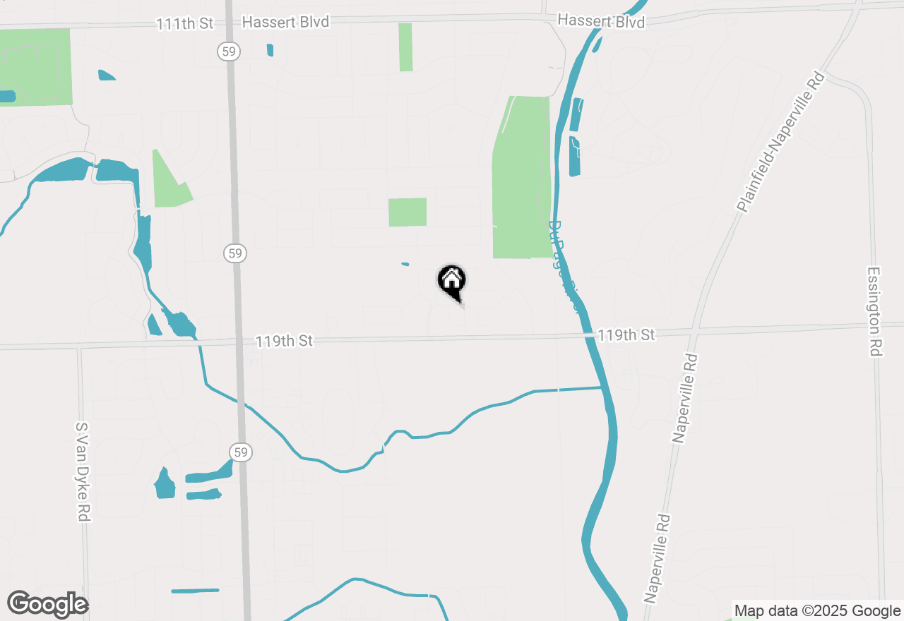 Map of 2318 Horseshoe Circle #08802, Naperville, IL 60564