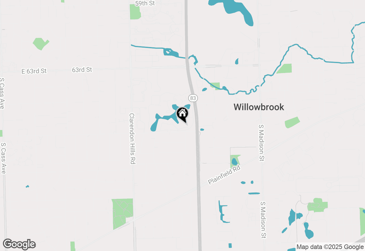 Map of 77 Lake Hinsdale Drive #103, Willowbrook, IL 60527