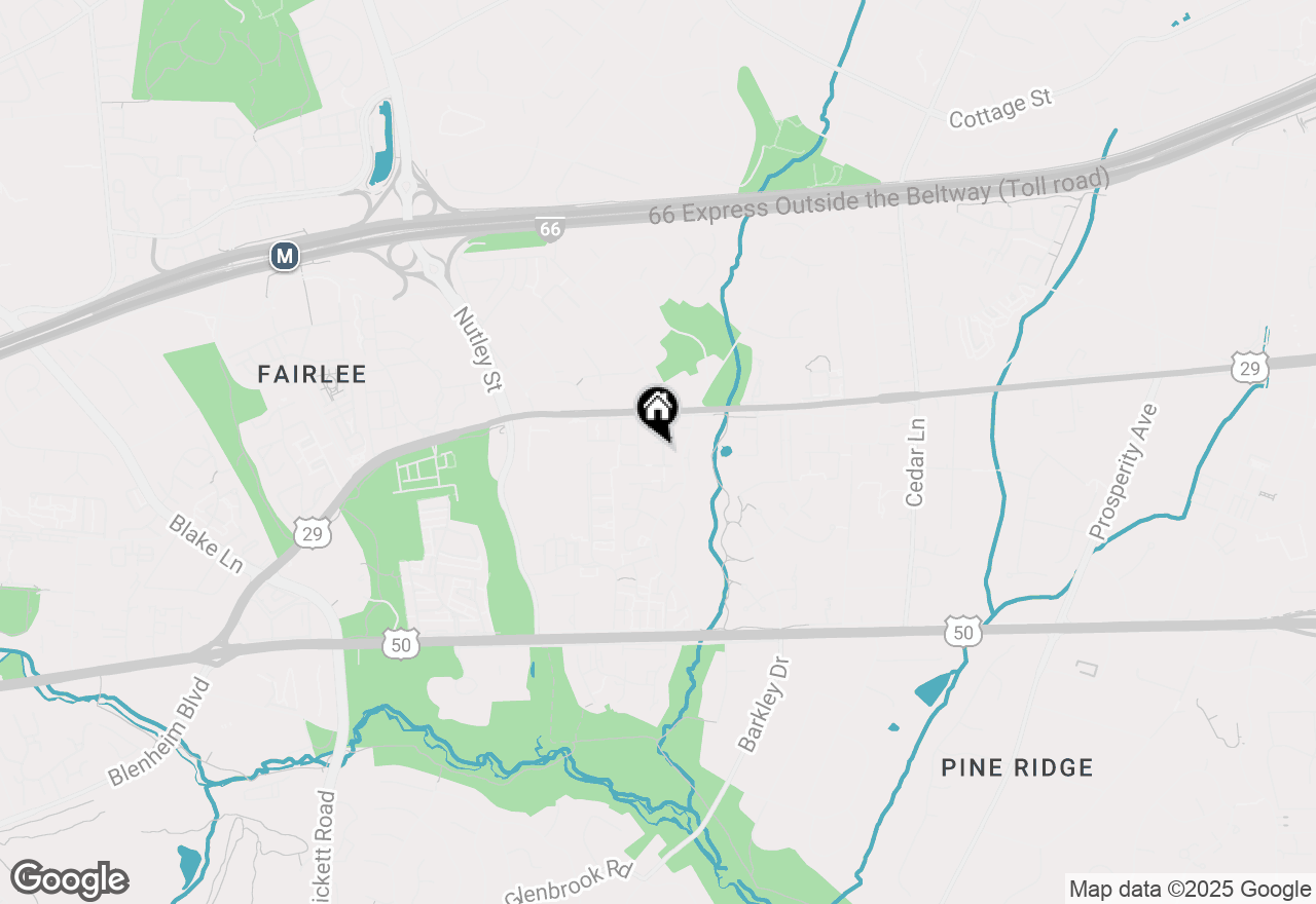 Map of 2934 Everleigh Way, Fairfax, VA 22031