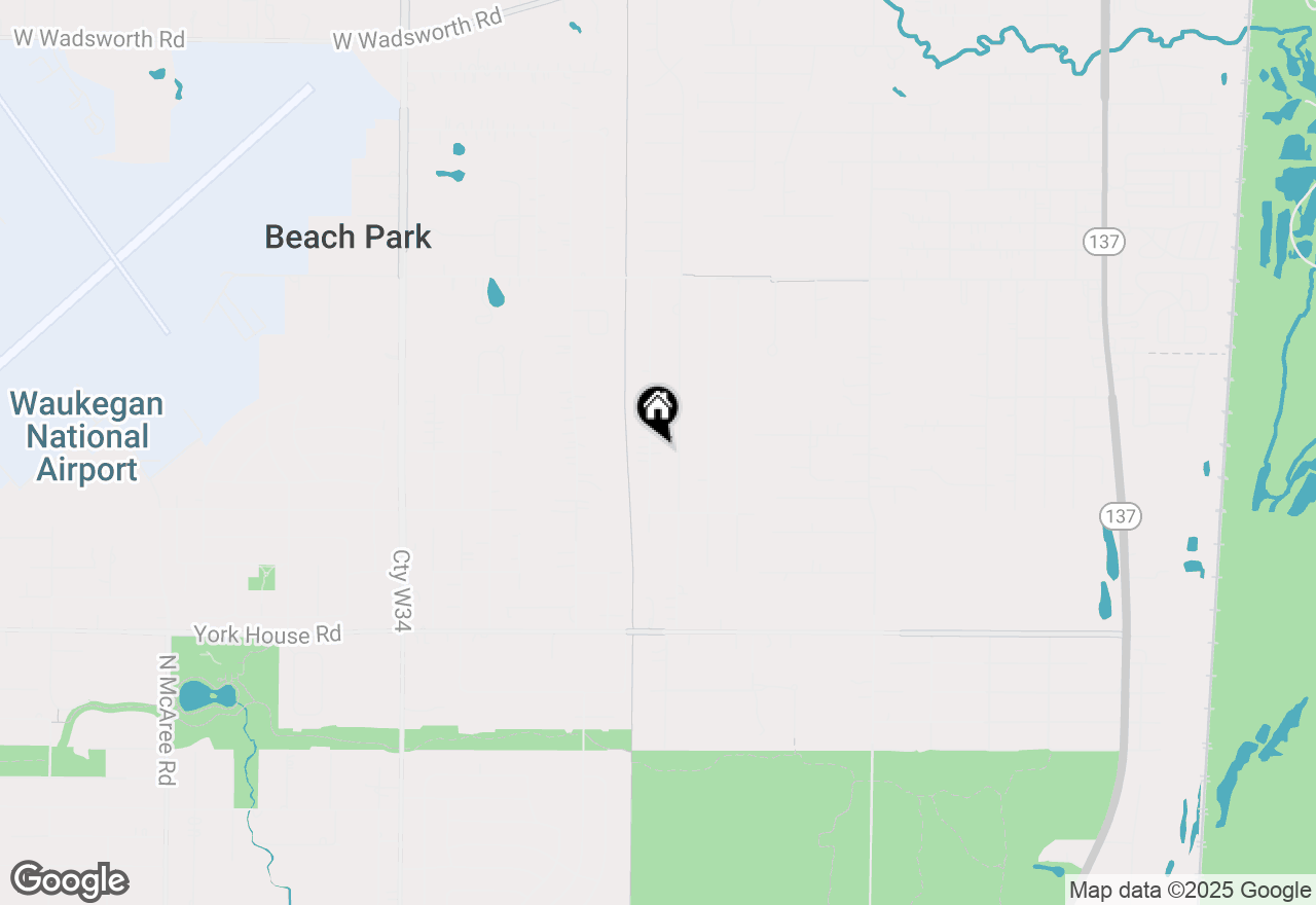 Map of 38127 N Northshore Avenue, Beach Park, IL 60087