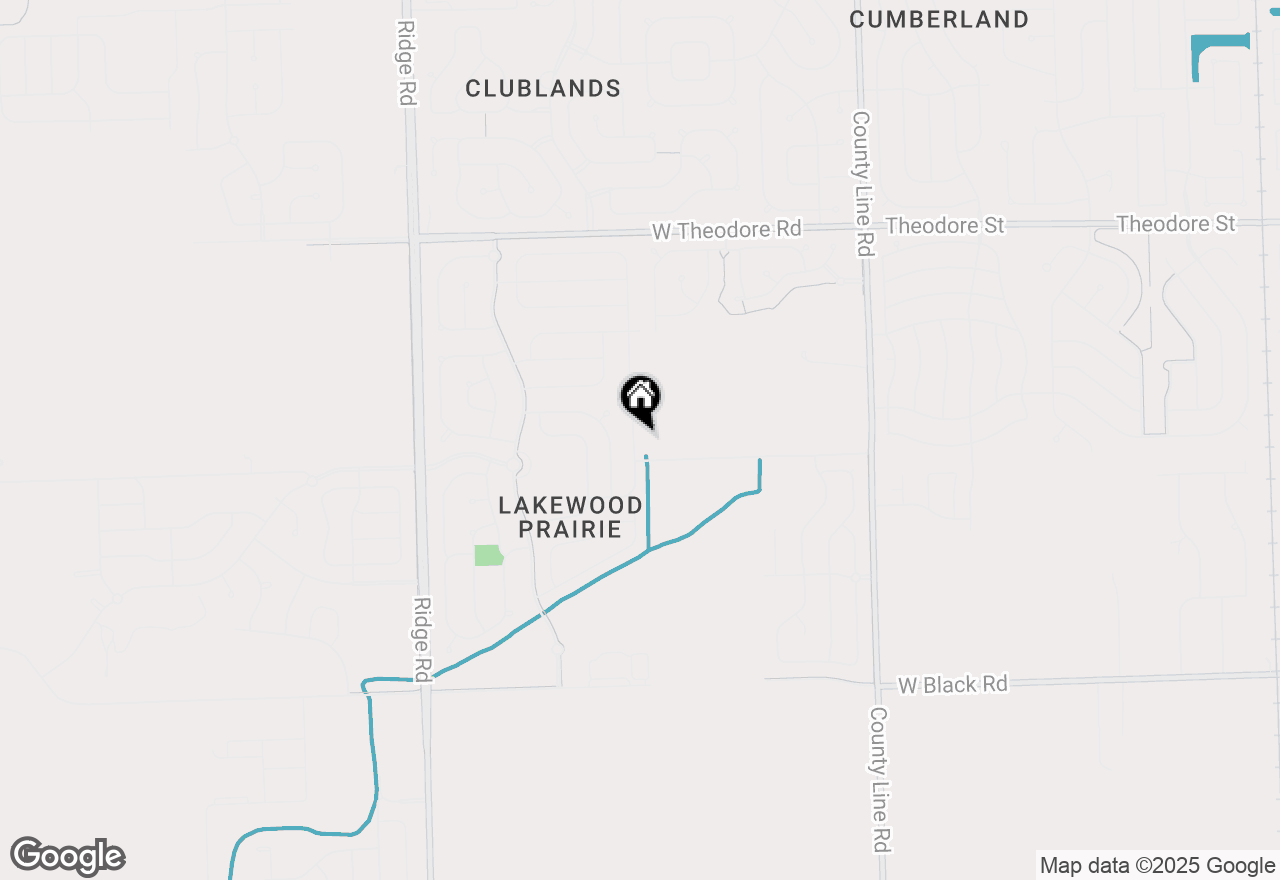 Map of 1212 Fawnlily Circle, Joliet, IL 60431