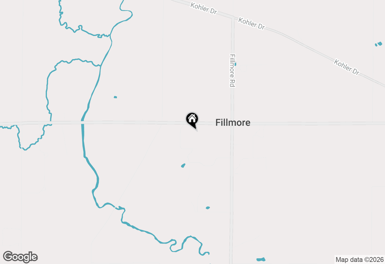 Map of 613 County Highway H, Fredonia, WI 53021