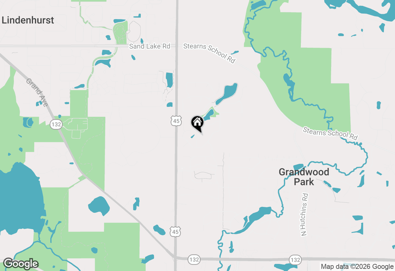 Map of 36844 N Deerview Drive, Lake Villa, IL 60046