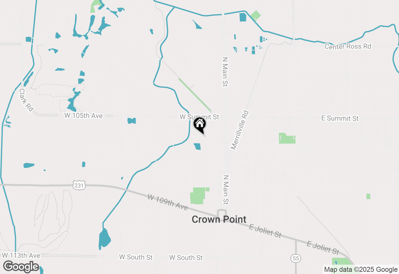Map of 771 Bowman Drive, Crown Point, IN 46307