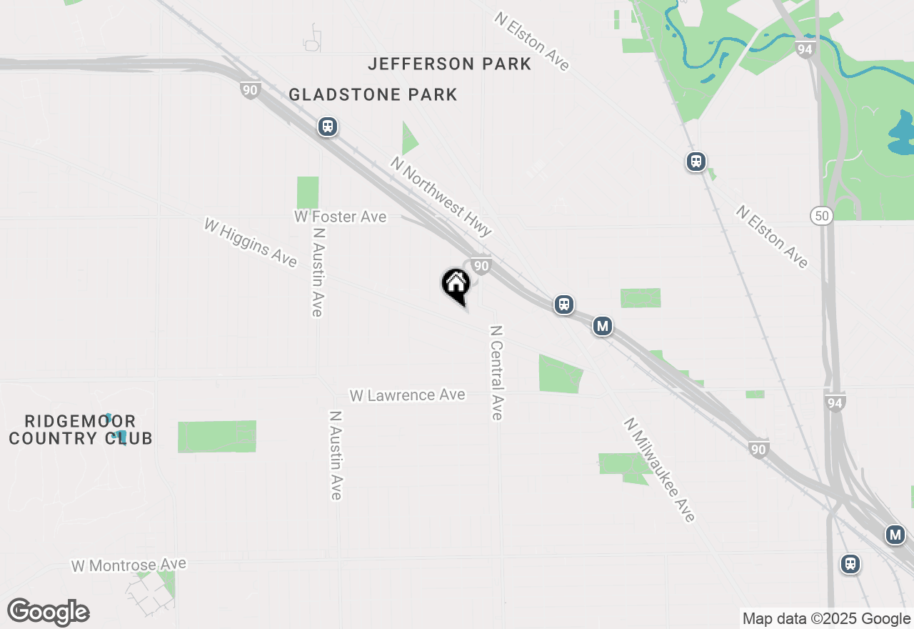 Map of 5674 W Higgins Avenue, Chicago, IL 60630